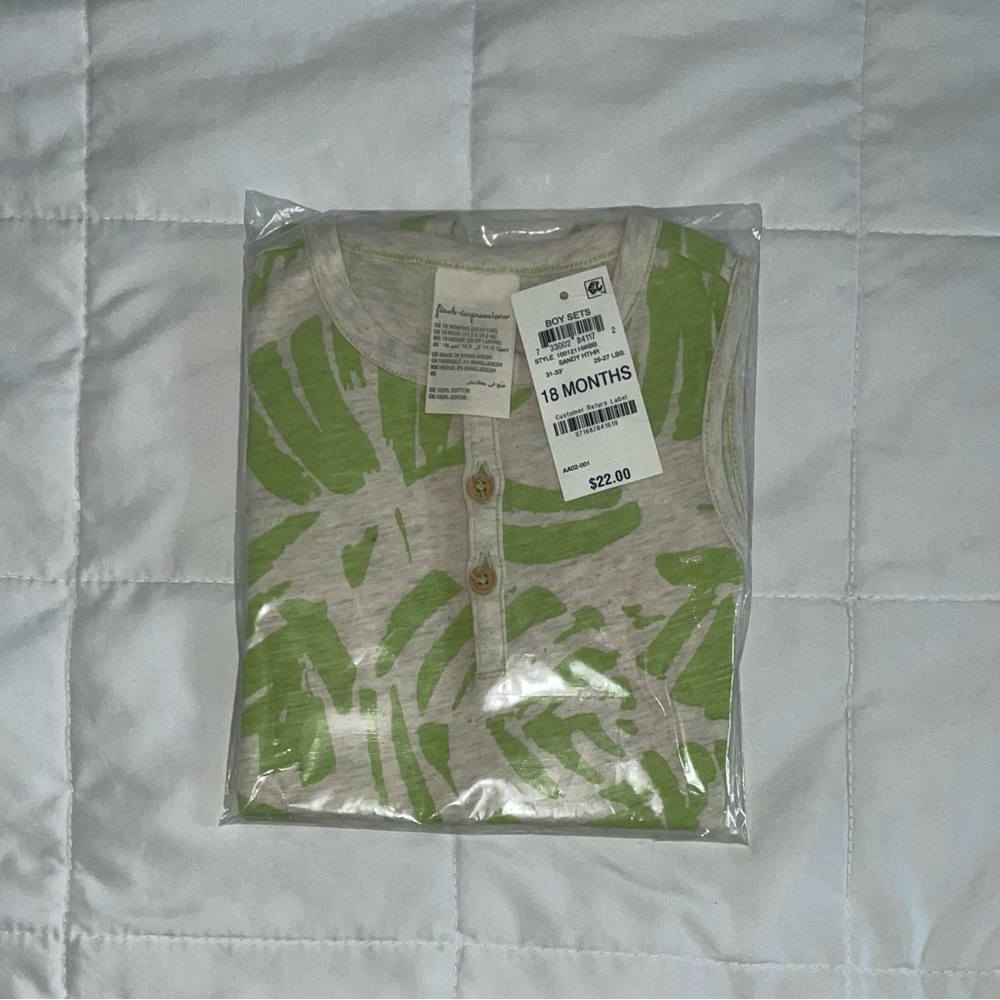 First Impressions - Tank Top Sunsuit (18mo)